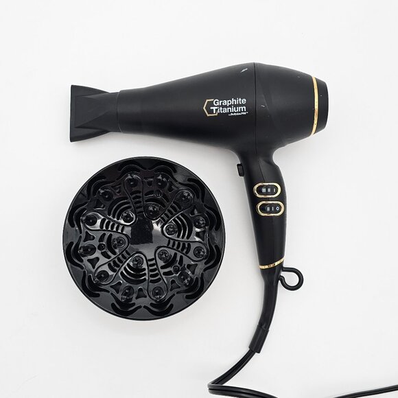 BaBylissPRO Graphite Titanium Professional Hair Dryer - Picture 3 of 4